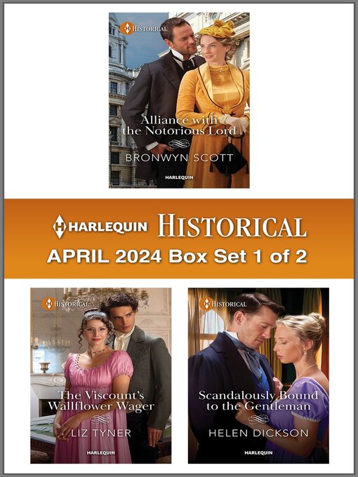 Cover image for Harlequin Historical April 2024--Box Set 1 of 2